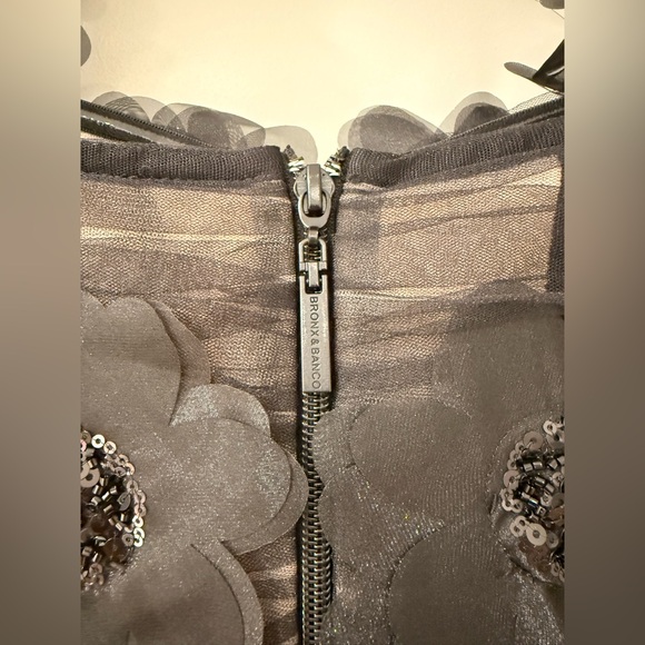 NWOT BRONX AND BANCO Rosalie Noir Gown in Black - Picture 14 of 17